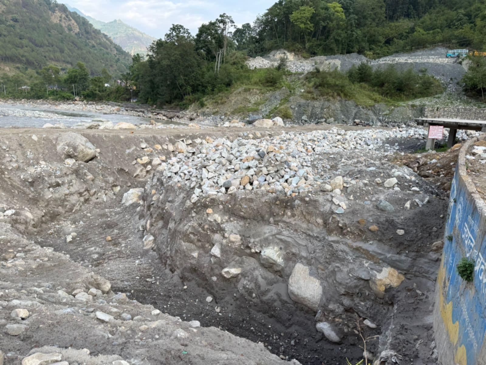 कालीगण्डकी स्वच्छता कार्यक्रमका लागि पूर्वाधार निर्माणको काम सुरु